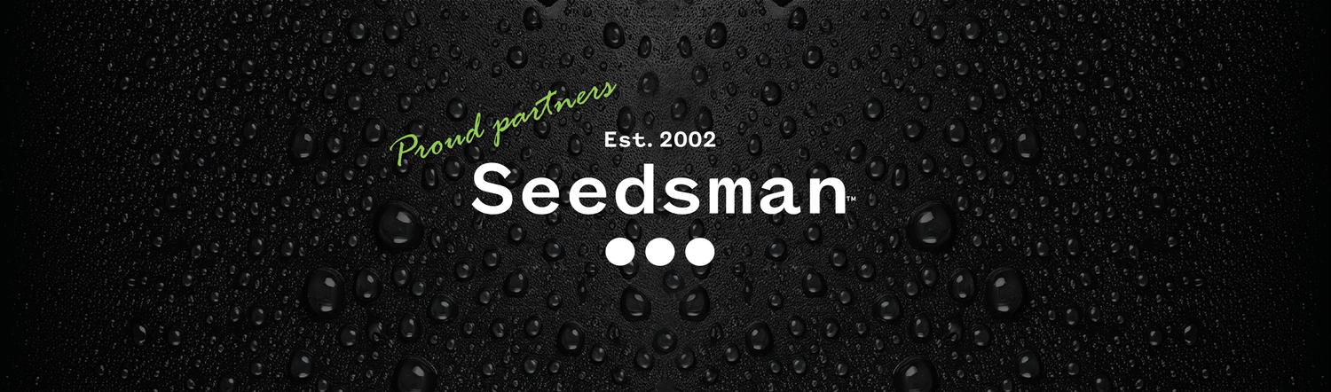 Banner shows our proud Partnership with Seedsman