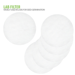 Product Image shows 6 pieces of our high-quality lab filter papers used for seed germination